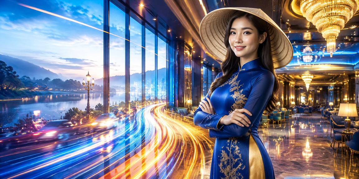Người dùng tại Đà Lạt thực hiện các bước tham gia khuyến mãi trên điện thoại giữa không gian sương mù